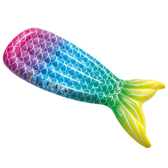 ΦΟΥΣΚΩΤΟ ΣΤΡΩΜΑ ΟΥΡΑ ΓΟΡΓΟΝΑΣ INTEX 178x71cm Intex 58788