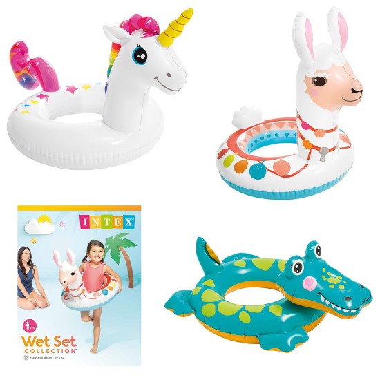 ΣΩΣΙΒΙΟ ΚΟΥΛΟΥΡΑ ΣΕ ΣΧΗΜΑ ΖΩΑΚΙ INTEX ~71x56cm Intex 58221NP