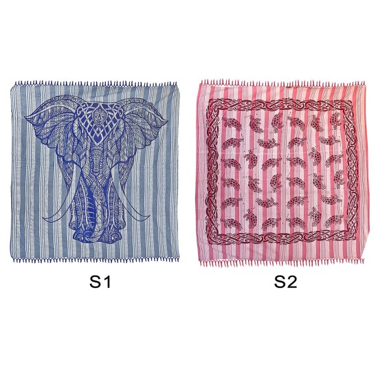 Μαντάλα Πανί Τοίχου-Παραλίας  210x230cm  ~930gr SummerTiempo 622722