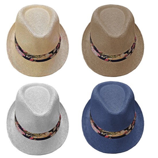 ΚΑΠΕΛΟ ΚΑΒΟΥΡΑΚΙ ΜΟΝΟΧΡΩΜΟ ΜΕ ΣΧΕΔΙΟ ΛΟΥΛΟΥΔΙΑ 29cm SUMMERtiempo 622757