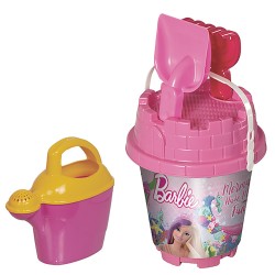 ΚΟΥΒΑΔΑΚΙ ΣΕΤ BARBIE  ΜΕ ΠΟΤΙΣΤΗΡΙ & ΑΞΕΣΟΥΑΡ Φ19cm (Υ35cm) John Hellas 01378