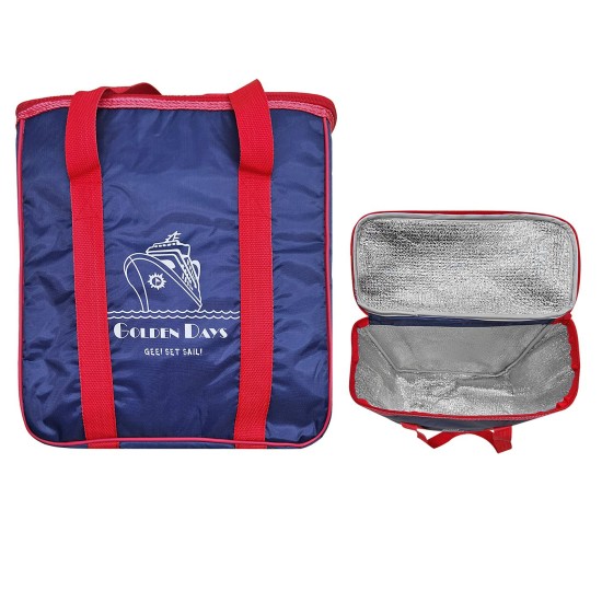 Ψυγείο Ισοθερμικό Μεγάλο Σχέδιο Πλοίο 34x33x15cm SummerTiempo 622835