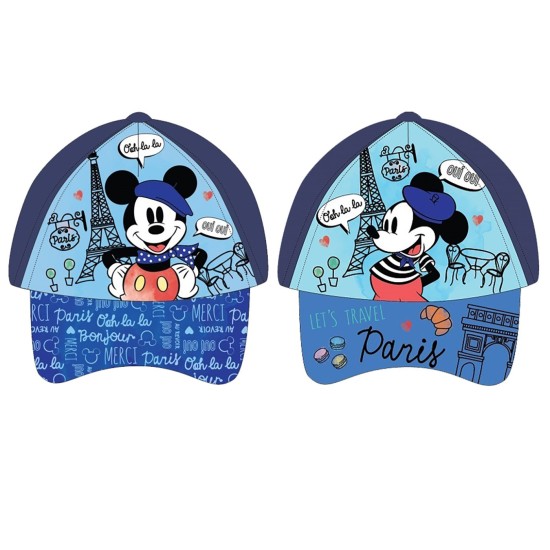 ΚΑΠΕΛΟ ΠΑΙΔΙΚΟ ΤΖΟΚΕΥ ΜΠΛΕ MICKEY 100% ΒΑΜΒΑΚΕΡΟ Disney