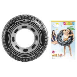 ΦΟΥΣΚΩΤΗ ΡΟΔΑ ΜΑΥΡΟΑΣΠΡΗ INTEX 91cm Intex