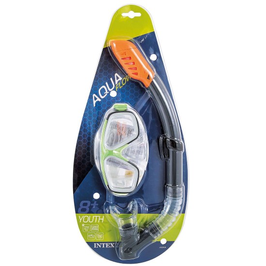 Σετ Μάσκα Θαλάσσης με Αναπνευστήρα Εφηβική Intex  Intex