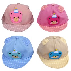 Καπέλο Τζόκευ Αρκουδάκι Μπεμπέ 20cm SummerTiempo 622932