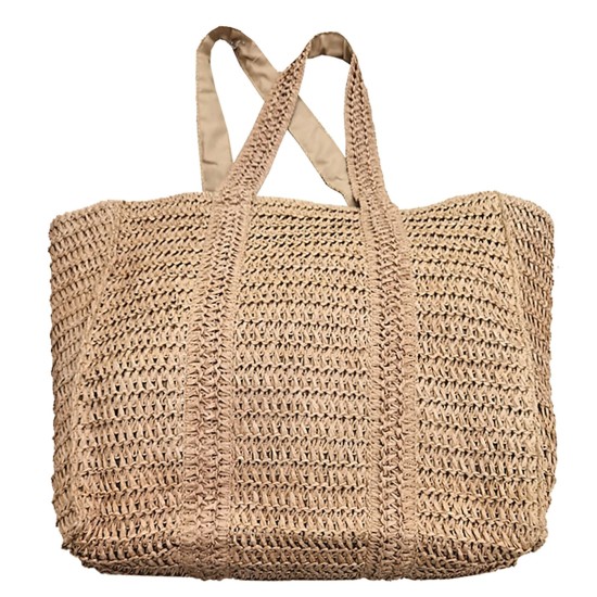 ΤΣΑΝΤΑ ΨΑΘΟΧΑΡΤΟ ΜΕ ΧΕΡΟΥΛΙ 41x37x17cm SUMMERtiempo 622980