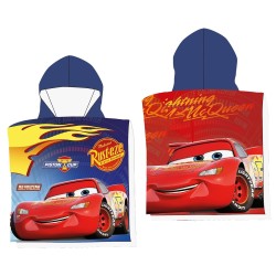 Πετσέτα Θαλάσσης Πόντσο Μικροίνες Cars 100x50cm Disney CAR24-3723