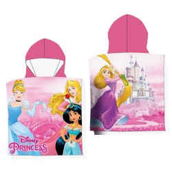 Πετσέτα Θαλάσσης Πόντσο Μικροίνες Princess 100x50cm Disney PRI24-3724