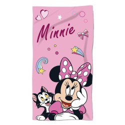 ΠΕΤΣΕΤΑ ΘΑΛΑΣΣΗΣ ΜΙΚΡΟΙΝΕΣ MINNIE ΡΟΖ 140x70cm Disney MIN24-3598