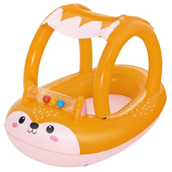 Φουσκωτό Βαρκάκι Μπεμπέ με Σκίαστρο Bestway 94x66cm Bestway 34168