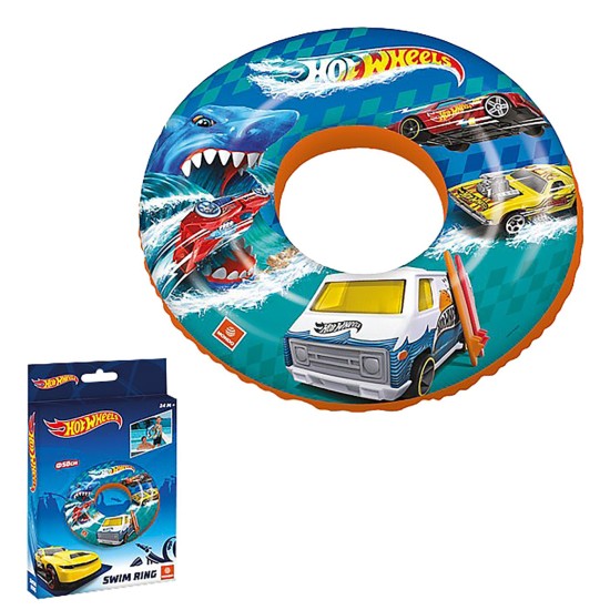 Σωσίβιο Κουλούρα Hot Wheels 50cm Mondo Σωσίβιο Κουλούρα Hot Wheels 50cm Mondo