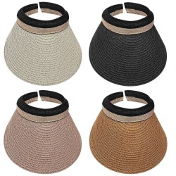 Καπέλο Visor Γυναικείο με Γυαλιστερή Ρίγα  SummerTiempo 623120