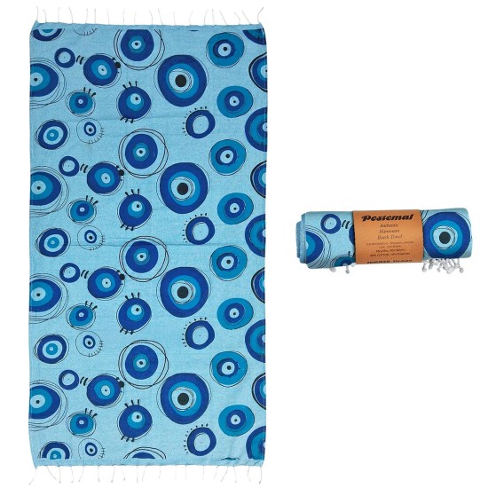 Πετσέτα Θαλάσσης Pestemal Ασύμμετρα Ματάκια ~280g 90x180cm SummerTiempo 623196