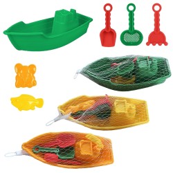 Βαρκάκι Παραλίας σετ=6τεμ 30x13x10cm SummerTiempo 623239