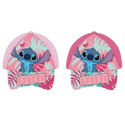 Καπέλο Παιδικό Τζόκευ Stitch Girl uv Protection φ52cm & 54cm Stitch LIL24-1515-C