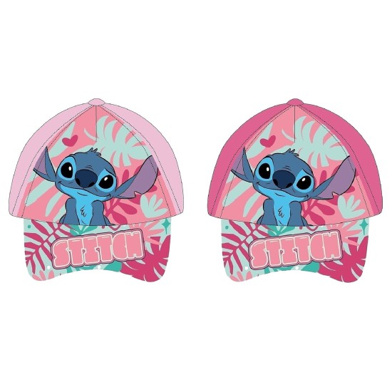 Καπέλο Παιδικό Τζόκευ Stitch Girl uv Protection φ52cm & 54cm Stitch LIL24-1515-C