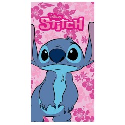 Πετσέτα Θαλάσσης Microfiber Stitch Ροζ 140x70cm Stitch LIL36-5043
