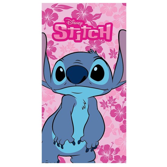 Πετσέτα Θαλάσσης Microfiber Stitch Ροζ 140x70cm Stitch LIL36-5043