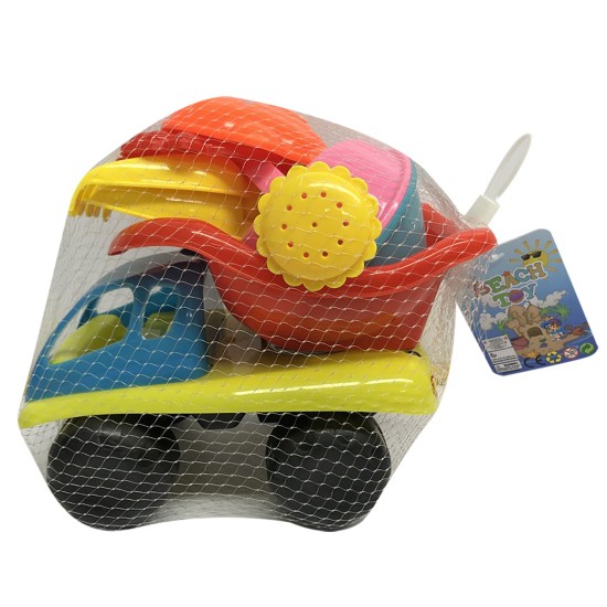 ΣΕΤ ΑΝΑΤΡΕΠΟΜΕΝΟ ΦΟΡΤΗΓΟ 6ΤΕΜ ΣΕ ΔΙΧΤΥ 24x13x20cm