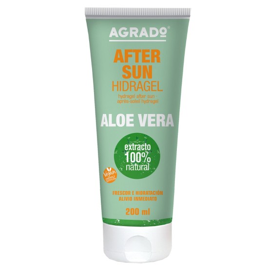 After sun gel Agrado με Αλόη 200ml Agrado 6224 After sun gel Agrado με Αλόη 200ml Agrado 6224