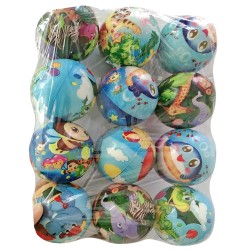 Μπαλάκι Καουτσούκ Ζωάκια Φ6,5cm ToyMarkt 913374