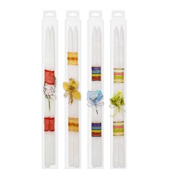 ΛΑΜΠΑΔΕΣ ΜΕ ΑΝΘΗ ΣΕΤ 2ΤΕΜ 40cm Bunny's 931076