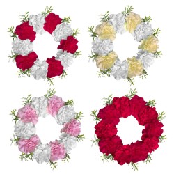 ΣΤΕΦΑΝΙ 10 ΓΑΡΔΕΝΙΕΣ 35cm Bunny's 931571