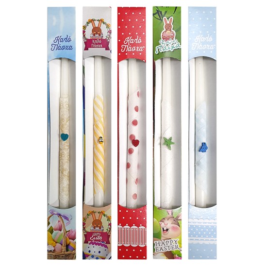 ΛΑΜΠΑΔΑ ΝΤΕΚΟΡ ΣΕ ΚΟΥΤΙ ΧΡΩΜΑΤΙΣΤΟ 38cm x φ14mm