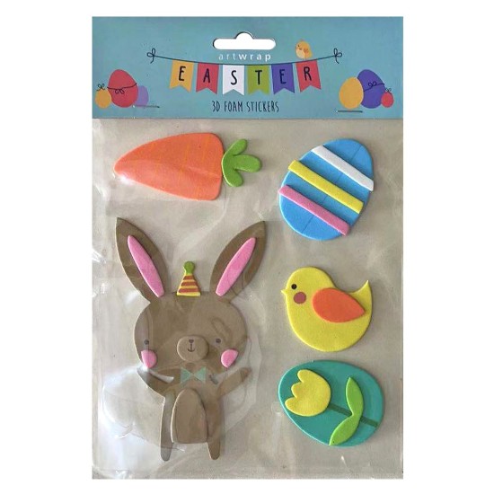 ΔΙΑΚΟΣΜΗΤΙΚΑ EVA ΛΑΓΟΣ-ΑΥΓΑ 18x15,5cm Bunny's 931868