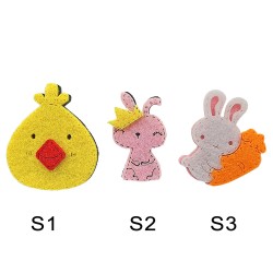 ΔΙΑΚΟΣΜΗΤΙΚΟ ΤΣΟΧΙΝΟ ΓΙΑ ΛΑΜΠΑΔΕΣ ~4cm Bunny's 931876