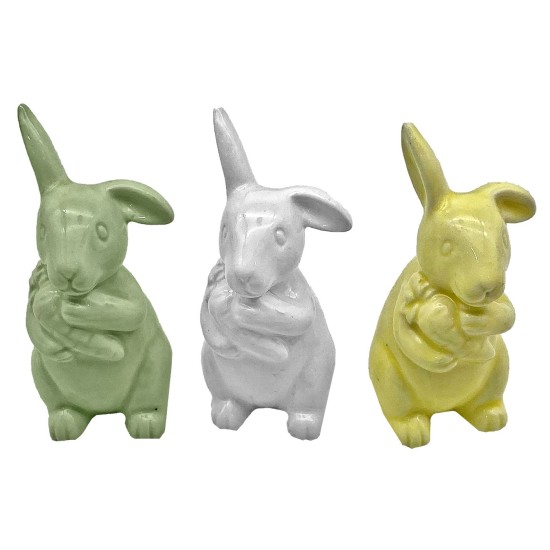 ΛΑΓΟΥΔΑΚΙ ΚΕΡΑΜΙΚΟ ΔΙΑΚΟΣΜΗΤΙΚΟ 9x4cm Bunny's 931894