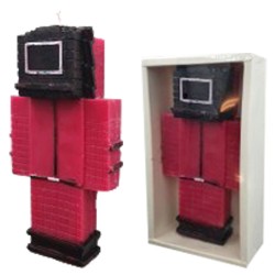 ΛΑΜΠΑΔΑ 3D ΚΟΚΚΙΝΟΣ ΣΤΡΑΤΙΩΤΗΣ 22x11,5x5,5cm Bunny's 931983
