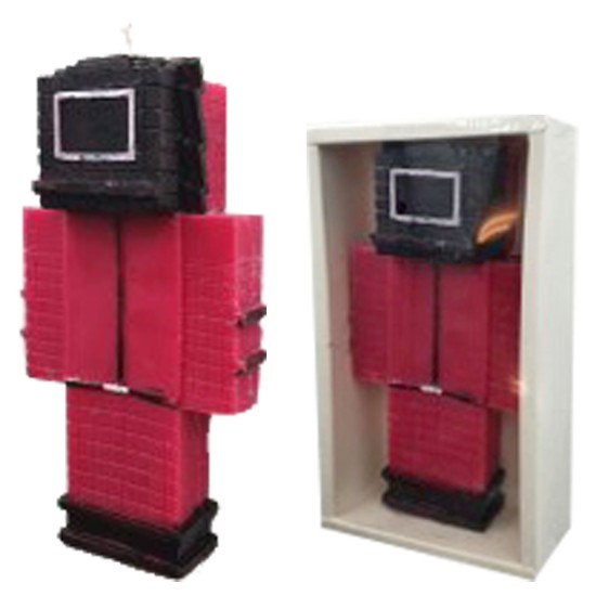 ΛΑΜΠΑΔΑ 3D ΚΟΚΚΙΝΟΣ ΣΤΡΑΤΙΩΤΗΣ 22x11,5x5,5cm Bunny's 931983