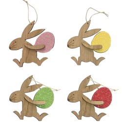 ΣΤΟΛΙΔΙ ΛΑΓΟΣ ΜΕ ΑΥΓΟ 10x9,5cm Bunny's 931984