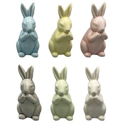 ΛΑΓΟΥΔΑΚΙ ΚΕΡΑΜΙΚΟ ΠΑΛ ΑΠΟΧΡΩΣΗ 9x3,5cm Bunny's 932006