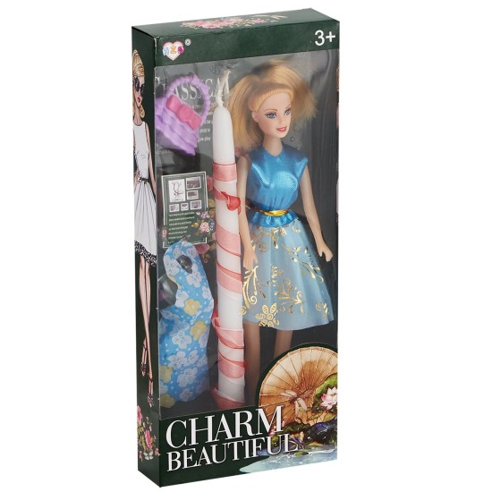 ΛΑΜΠΑΔΑ ΚΟΥΚΛΑ BEAUTIFUL FASHION STYLE 32x14x5cm Bunny's 932043