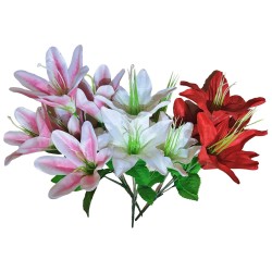 ΜΠΟΥΚΕΤΟ 8 ΝΟΥΦΑΡΑ 40cm Bunny's 932064