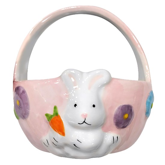 ΜΠΩΛ ΑΥΓΟΘΗΚΗ ΒΑΘΙΑ ΛΑΓΟΣ ΜΕ ΧΕΡΟΥΛΙ 14x15cm Bunny's 932086