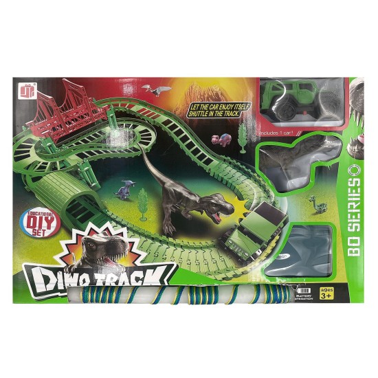 ΛΑΜΠΑΔΑ ΑΥΤΟΚΙΝΗΤΟΔΡΟΜΟΣ ΔΕΙΝΟΣΑΥΡΟΣ & ΑΜΑΞΙ ΜΠΑΤΑΡΙΑΣ 35x25x7cm Bunny's 932115