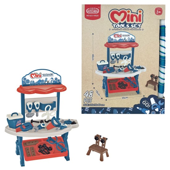 ΛΑΜΠΑΔΑ ΠΑΓΚΟΣ 48 ΤΕΜ ΕΡΓΑΛΕΙΑ 34x25x7cm Bunny's 932116