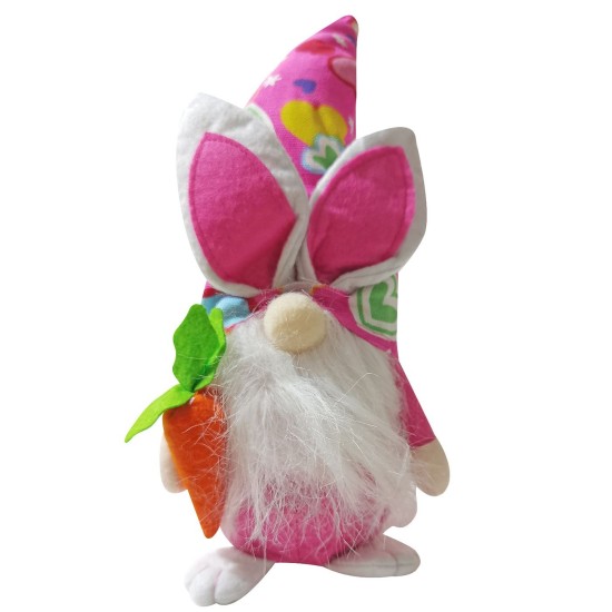 Gnome με Αυτάκια & Καρότο Στέκεται Όρθιο 32cm Bunny's 932125