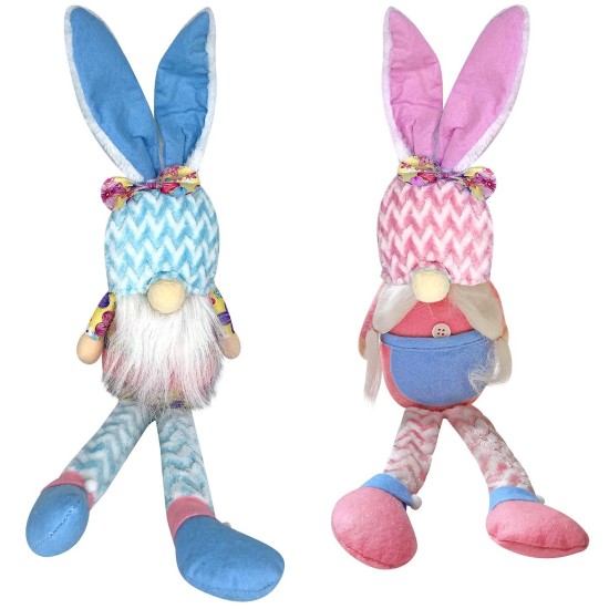 Πάνινη Φιγούρα Αυτιά Λαγού Κρεμαστά Πόδια 50cm Bunny's 932127