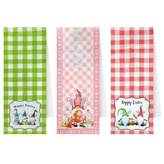 Ρεντώ Runner Πασχαλινό Καρώ Gnome 180x36cm Bunny's 932134