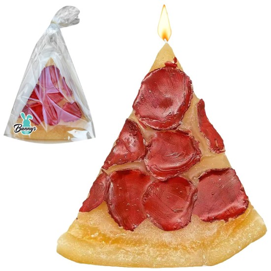Κερί Pizza σε Κουτί 13x10x2cm Bunny's 932154 Κερί Pizza σε Κουτί 13x10x2cm Bunny's 932154
