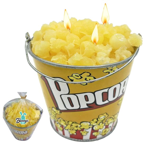 Κερί pop Corn 15x8cm Bunny's 932156 Κερί pop Corn 15x8cm Bunny's 932156