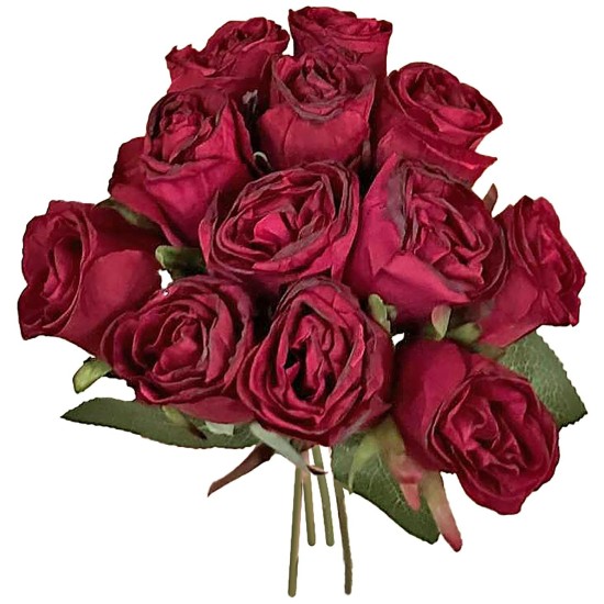 Μπουκέτο 11 Λουλούδια Κλειστά Τραντάφυλλα 33cm Bunny's 932214