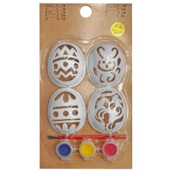 Κάλυμμα Αυγού για Ζωγραφική με Μπογιές 23x13cm Bunny's 932217