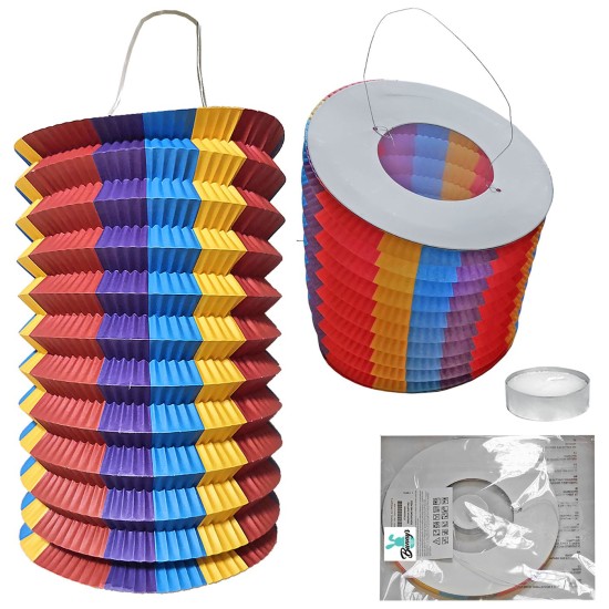 ΦΑΝΑΡΑΚΙ ΧΑΡΤΙΝΟ ΠΟΛΥΧΡΩΜΟ ΜΕ ΡΕΣΩ 25 x Φ16cm Bunny's 93240 ΦΑΝΑΡΑΚΙ ΧΑΡΤΙΝΟ ΠΟΛΥΧΡΩΜΟ ΜΕ ΡΕΣΩ 25 x Φ16cm