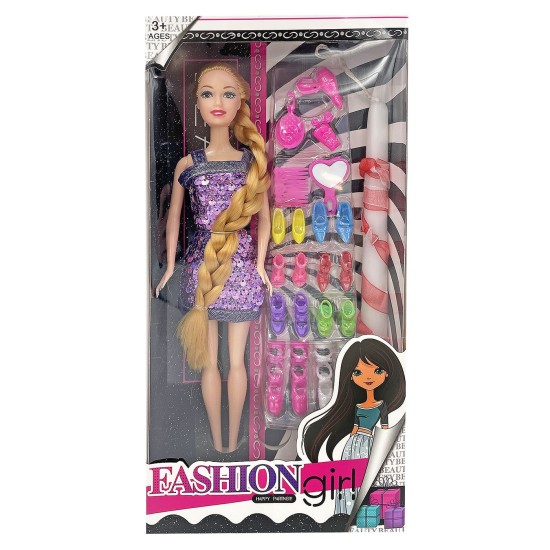 Λαμπάδα Κούκλα 29cm Fashion Παπούτσια Διάφορα 32x16x5cm Bunny's 932242